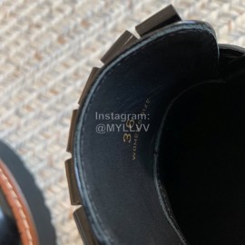 Tods Winter Calf Tassel Thick Soled Shoes For Women Black