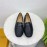Tods Simple Leather Shoes For Women Black