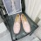 Tods Simple Leather Shoes For Women Pink