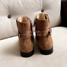 Tods Autumn Winter Velvet Lace Up Short Boots For Women Brown