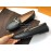 Tods Simple Leather Flat Heel Shoes For Women Black
