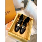 Tods Autumn Winter Calf Short Boots For Women Black