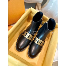 Tods Autumn Winter Calf Short Boots For Women Black