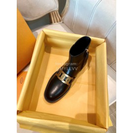 Tods Autumn Winter Calf Short Boots For Women Black