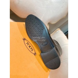 Tods Autumn Winter Calf Short Boots For Women Black