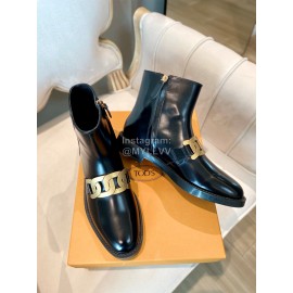 Tods Autumn Winter Calf Short Boots For Women 