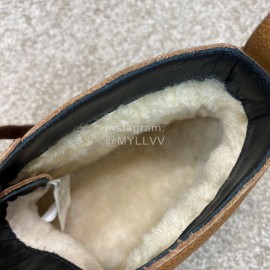 Ugg Fashion Calf Leather Shell Toe Warm Short Boots For Men