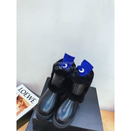 Ugg Winter Warm Wool Waterproof Boots For Women Black