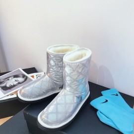 Ugg Winter Warm Wool Waterproof Boots For Women