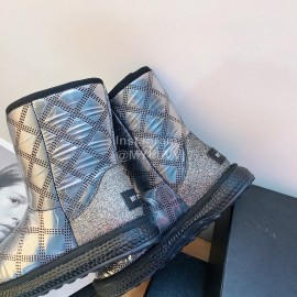 Ugg Winter Warm Wool Waterproof Boots For Women Gray