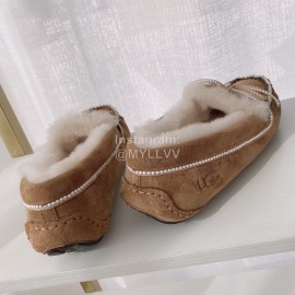 Ugg Winter Soft Wool Casual Shoes For Women Brown