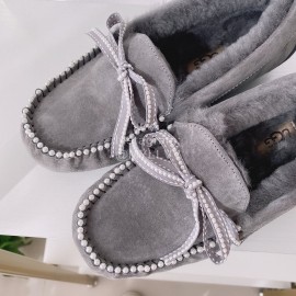 Ugg Winter Soft Wool Casual Shoes For Women Gray