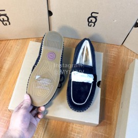 Ugg Winter New Soft Wool Pearl Casual Shoes For Women Black