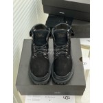 Ugg Winter Fashion Warm Martin Boots For Women Black