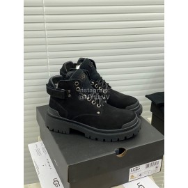 Ugg Winter Fashion Warm Martin Boots For Women Black