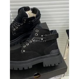 Ugg Winter Fashion Warm Martin Boots For Women Black