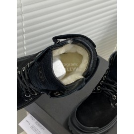 Ugg Winter Fashion Warm Martin Boots For Women Black