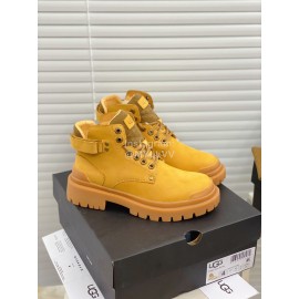 Ugg Winter Fashion Warm Martin Boots For Women Brown