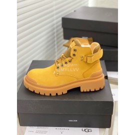 Ugg Winter Fashion Warm Martin Boots For Women Brown