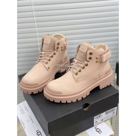 Ugg Winter Fashion Warm Martin Boots For Women Pink