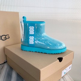 Ugg Winter Fashion Candy Color Waterproof Boots For Women Blue