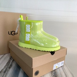 Ugg Winter Fashion Candy Color Waterproof Boots For Women Green