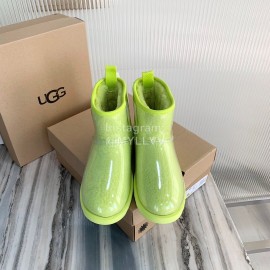 Ugg Winter Fashion Candy Color Waterproof Boots For Women Green