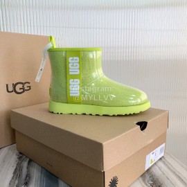 Ugg Winter Fashion Candy Color Waterproof Boots For Women Green