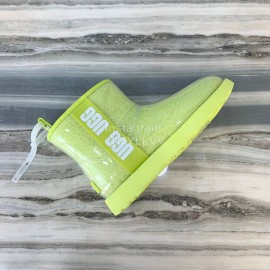 Ugg Winter Fashion Candy Color Waterproof Boots For Women Green