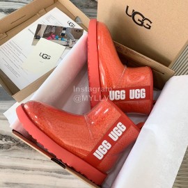 Ugg Winter Fashion Candy Color Waterproof Boots For Women Orange