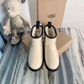 Ugg Winter Fashion Candy Color Waterproof Boots For Women Beige