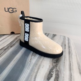 Ugg Winter Fashion Candy Color Waterproof Boots For Women Beige