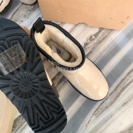 Ugg Winter Fashion Candy Color Waterproof Boots For Women Beige