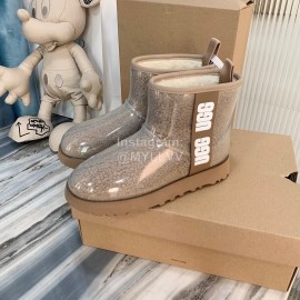 Ugg Winter Fashion Candy Color Waterproof Boots For Women Coffee