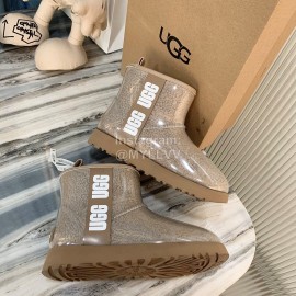 Ugg Winter Fashion Candy Color Waterproof Boots For Women Coffee