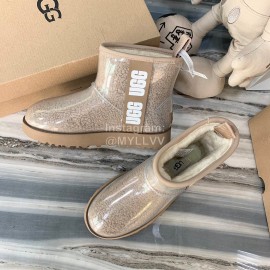 Ugg Winter Fashion Candy Color Waterproof Boots For Women Coffee