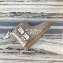 Ugg Winter Fashion Candy Color Waterproof Boots For Women Coffee