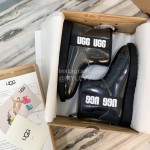 Ugg Winter Fashion Candy Color Waterproof Boots For Women Black