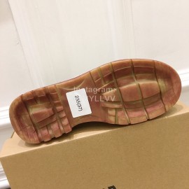 Ugg Fashion Leather Color Matching Wool Boots For Women White