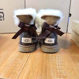 Ugg Winter Warm Wool Boots For Women Brown