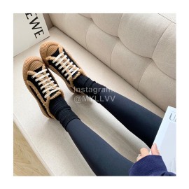 Ugg Winter Thick Soled Curly Fur Casual Shoes For Women Black