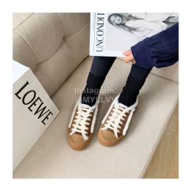 Ugg Winter Thick Soled Curly Fur Casual Shoes For Women Brown