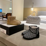 Ugg Winter Classic Printed Warm Wool Boots For Women Brown