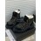 Ugg Winter Wool Lace Up Thick Soled Boots For Women Black