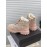 Ugg Winter Wool Lace Up Thick Soled Boots For Women Pink