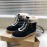 Ugg Winter Warm Wool Lace Up Boots For Women Black