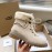 Ugg Winter Warm Wool Lace Up Boots For Women Sandy