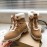 Ugg Winter Warm Wool Lace Up Boots For Women Brown