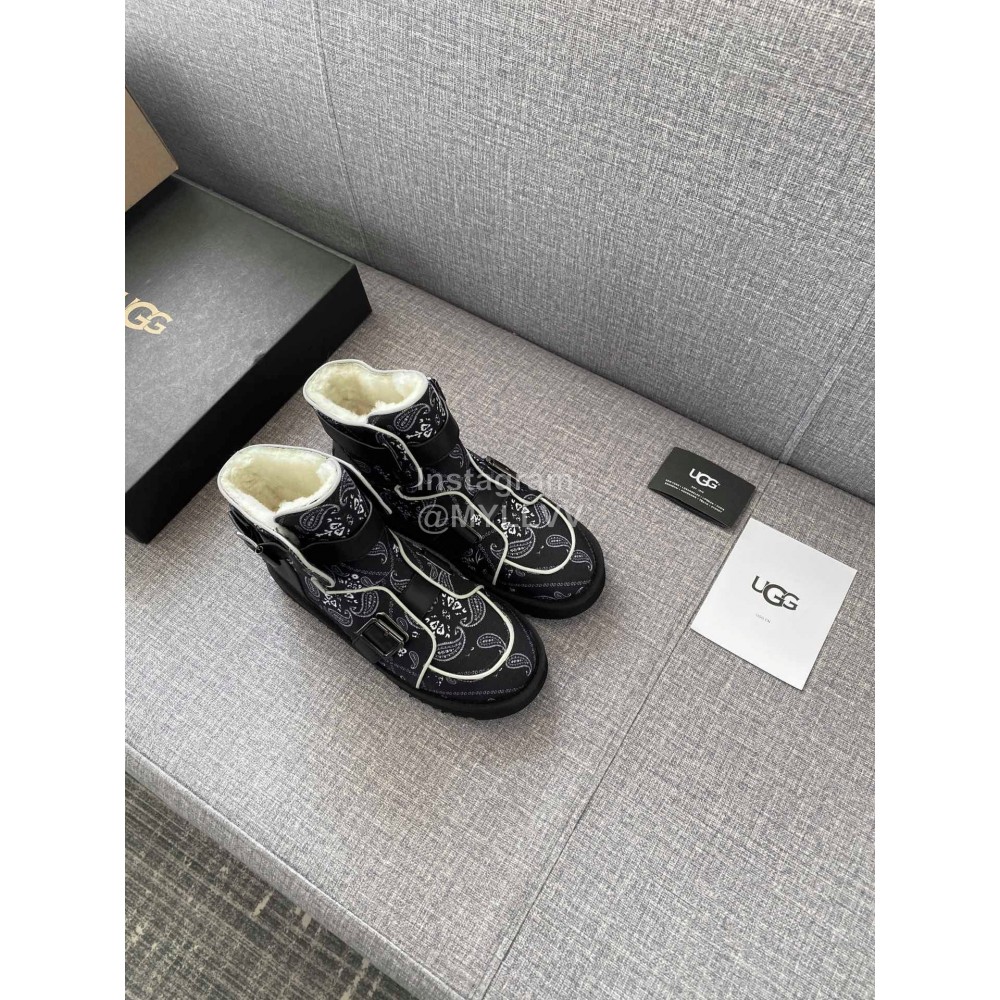 Ugg Winter Printed Wool Locomotive Boots For Women 