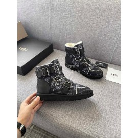 Ugg Winter Printed Wool Locomotive Boots For Women 